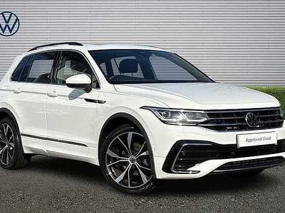 Used VW Tiguan R-line 150 HP (110 kW) 2021 White SUV