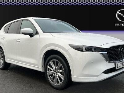 White Used 2024 Mazda CX-5 Takumi-Line SUV | £28,089 (Fair price)
