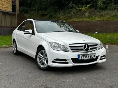 Used Mercedes C180 Executive 2014 White Sedan