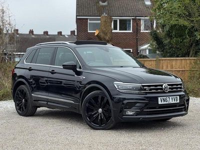Used VW Tiguan R-line 150 HP (110 kW) 2017 Black SUV