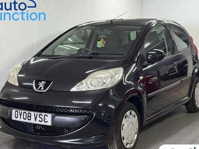 Used Peugeot 107 68 HP (50 kW) 2008 Black Hatchback
