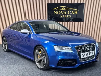 Used Audi RS5 450 HP (330 kW) 2011 Blue Coupe