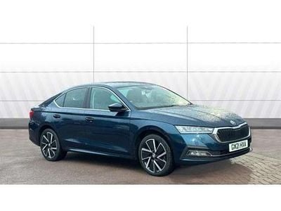 Used Skoda Octavia SE L 200 HP (147 kW) 2021 Blue Hatchback