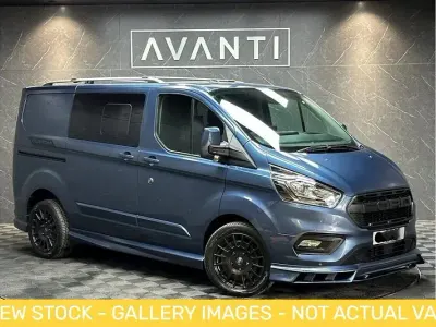 Used Ford Transit Custom Limited 185 HP (136 kW) 2020 Blue Van