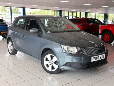 Used Skoda Fabia SE 110 HP (80 kW) 2016 Grey Hatchback