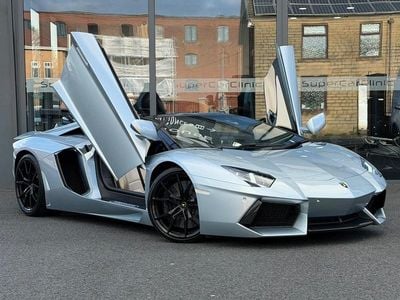 Used Lamborghini Aventador 2014 Blue Cabriolet