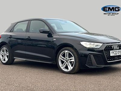 Used Audi A1 Sportback S-Line 110 HP (80 kW) 2022 Black Hatchback