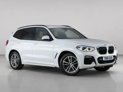 Used BMW X3 M Sport 292 HP (214 kW) 2018 White SUV