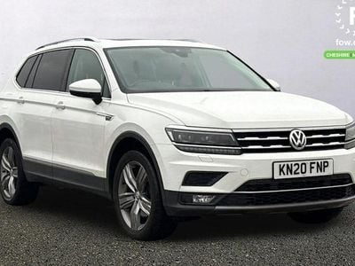 White Used 2020 VW Tiguan Allspace SEL SUV | £19,999 (Fair price)