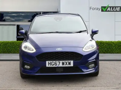 Used Ford Fiesta ST-Line 2018 Deep impact blue Hatchback
