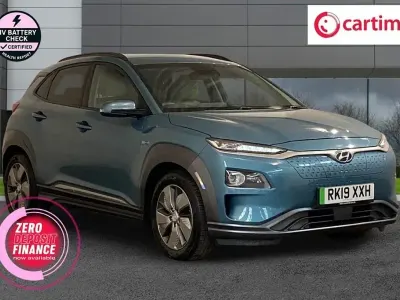 Second-hand Hyundai Kona Premium SE 150 kW (204 CP) 2019 Albastru SUV