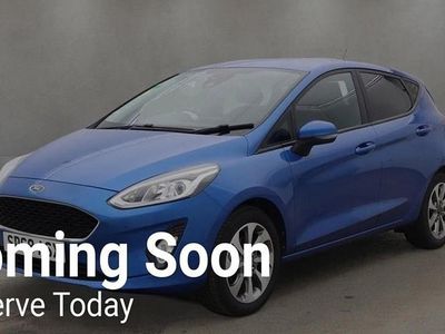 Used Ford Fiesta Trend 85 HP (62 kW) 2019 Blue Hatchback