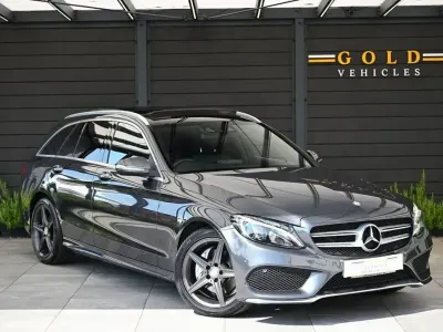 Used Mercedes C220 AMG Line Premium Plus 2015 Grey Estate