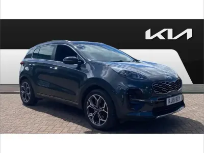 Used Kia Sportage GT-Line 136 HP (100 kW) 2019 Grey SUV