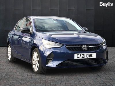 Used Vauxhall Corsa 75 HP (55 kW) 2021 Blue Hatchback