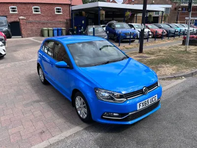 Used VW Polo SE 2015 Blue Hatchback