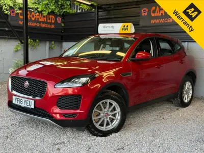Used Jaguar E-Pace 150 HP (110 kW) 2018 Red SUV