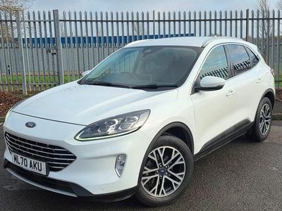 Used Ford Kuga Titanium 120 HP (88 kW) 2020 White SUV