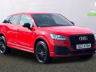 Used Audi Q2 Black Edition 116 HP (85 kW) 2020 Red SUV