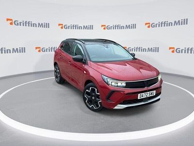 Used Vauxhall Grandland X Ultimate 128 HP (94 kW) 2022 Red SUV