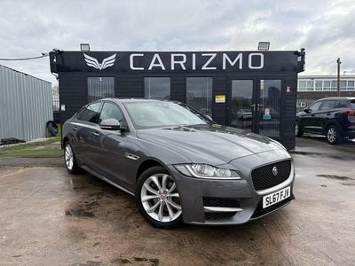 Grey Used 2017 Jaguar XF R-Sport Sedan | £8,995 (Good price)