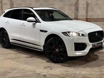 White Used 2017 Jaguar F-Pace R-Sport SUV | £15,490 (A bit pricey)