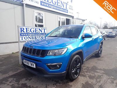Used Jeep Compass Night Eagle 120 HP (88 kW) 2019 Blue SUV