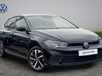 Used VW Polo Match 95 HP (69 kW) 2024 Black Hatchback