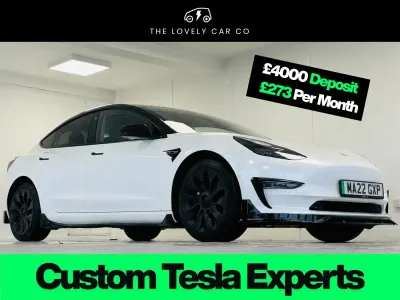 Used Tesla Model 3 366 kW (498 HP) 2022 White Sedan