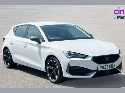 Used Cupra Leon 150 HP (110 kW) 2023 White Hatchback