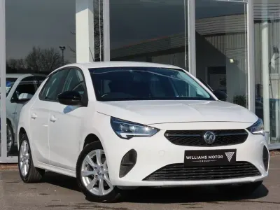 Used Vauxhall Corsa Edition 75 HP (55 kW) 2022 White Hatchback