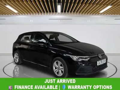 Used VW Golf VII Life 130 HP (95 kW) 2020 Black Hatchback