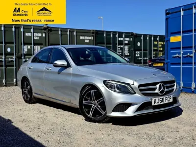 Usado Mercedes C200 Premium 2019 Prateado Sedan