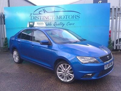 Used Seat Toledo XCELLENCE 110 HP (80 kW) 2018 Blue Hatchback