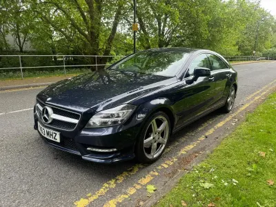 Used Mercedes CLS250 AMG 2013 Blue Coupe