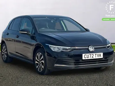 Used VW Golf VIII Active 150 HP (110 kW) 2022 Black Hatchback
