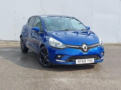 Usado Renault Clio IV Iconic 90 HP (66 kW) 2018 Azul Citadino