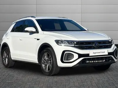 Used VW T-Roc R-line 150 HP (110 kW) 2023 Pure white SUV
