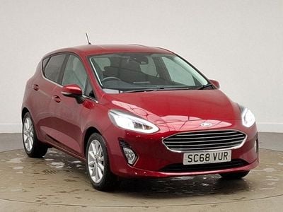 Used Ford Fiesta Titanium X 100 HP (73 kW) 2018 Red Hatchback
