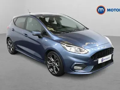 Used Ford Fiesta ST-Line 95 HP (69 kW) 2020 Blue Hatchback