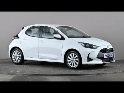 Used Toyota Yaris 2022 White Hatchback