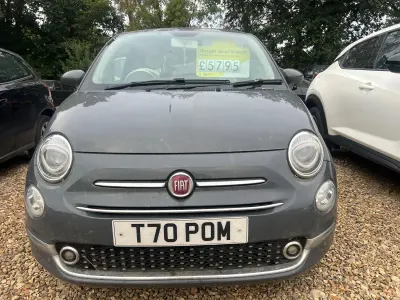 Used Fiat 500 Lounge 69 HP (50 kW) 2019 Grey Hatchback