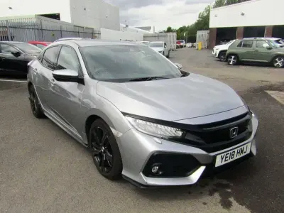Used Honda Civic Sport 182 HP (133 kW) 2018 Silver Hatchback