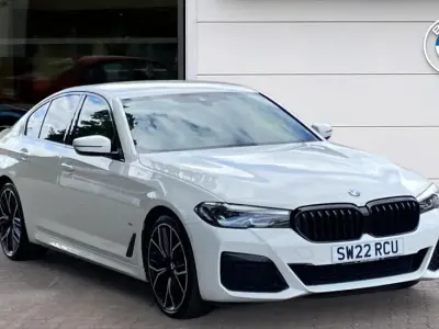 Used BMW 530 M Sport 282 HP (207 kW) 2022 White