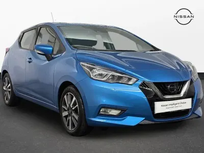 Used Nissan Micra Acenta Limited Edition 69 HP (50 kW) 2019 Blue Hatchback