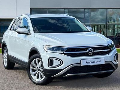 Pure white New 2025 VW T-Roc Style SUV | £27,999 (Good price)