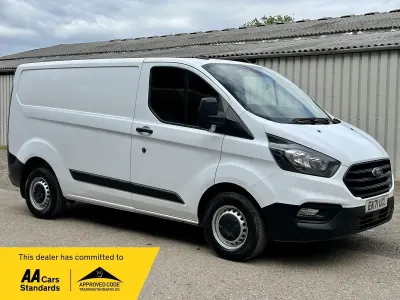 Używany Ford Transit Custom S 105 KM (77 kW) 2021 Biały Van