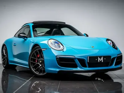 Used Porsche 911 Carrera GTS 450 HP (330 kW) 2018 Blue Coupe