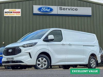 Used Ford Transit Custom Limited 136 HP (100 kW) 2024 White Van