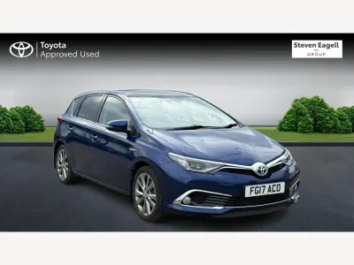 Usado Toyota Auris Hybrid 2017 Azul Citadino